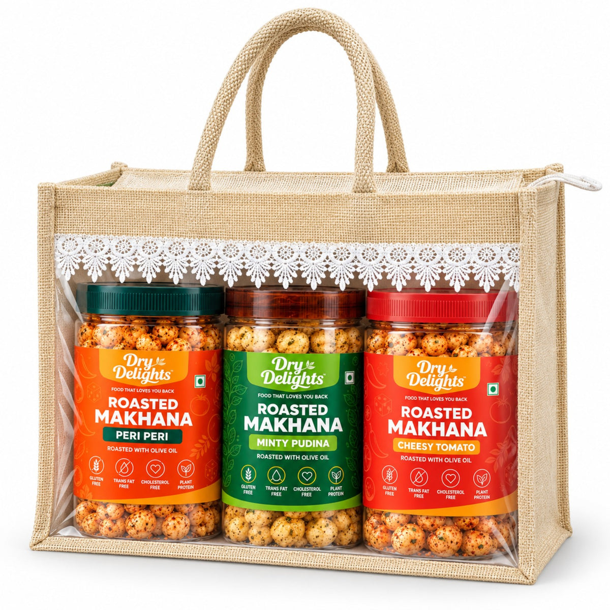 Everyday Gifting Hamper – jars packed in the jute gift bag